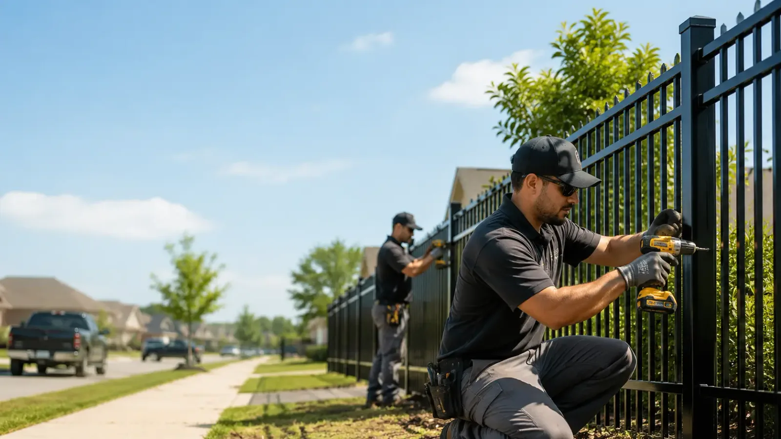 Metal Fence Installation in Social Circle, GA